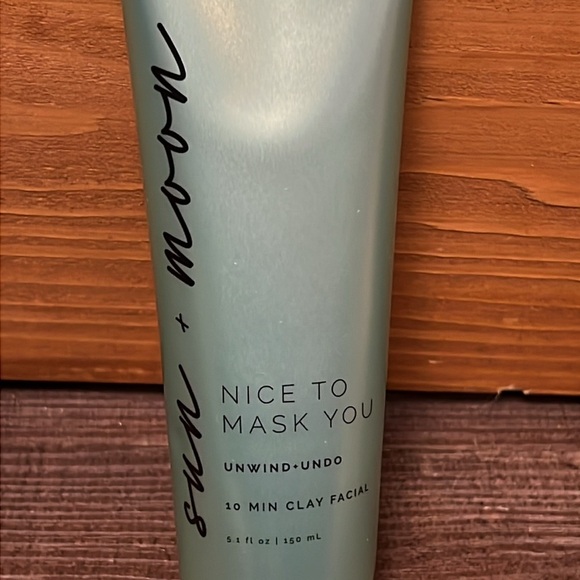 Sun + Moon Nice To Mask You 10 Min Clay Mask 5.1 fl oz NEW Unwind Undo Detoxify - Picture 6 of 8